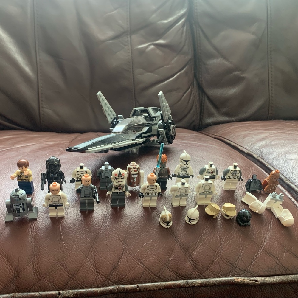 Lego Star Wars 8 minifigs